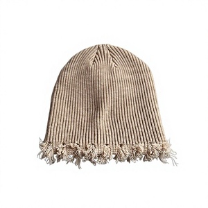 Bonnet en coton OEM avec logo personnalisé pour les marques de streetwear américaines - Product Image 1