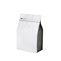 JNH Pochette debout scellée à huit côtés Sac à café en métal givré étanche à l'humidité pour café, nourriture pour animaux de compagnie et gelée