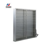 Volets de fenêtre à persiennes de ventilation électriques motorisés en aluminium à télécommande extérieure