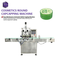 Machine de capsulage automatique de bouteilles rondes en acier inoxydable 304 de haute précision, machine de scellage de bouchons à vis pour les boîtes et les emballages en bois