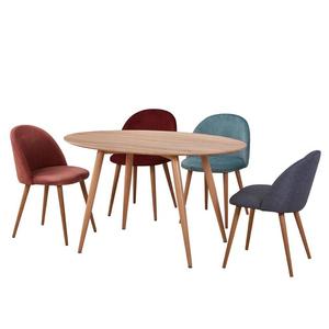 Proveedor de ventas al por mayor, mesa de comedor Otto con mesa de comedor moderna de estilo M U J I especial de madera maciza - Product Image 1