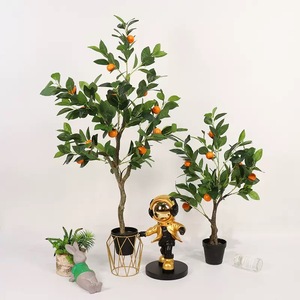 Bonsaï Artificiel Personnalisé Décoration <span class=keywords><strong>Kumquat</strong></span> Mandarine Oranges Plante Fruit Oranger Artificiel - Product Image 4