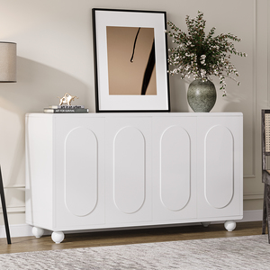 Buffet moderne en bois Tribesigns avec armoire de rangement pour salon/cuisine/entrée/hall HOGA-NY193 Armoire buffet HOGA-NY19 - Product Image 4