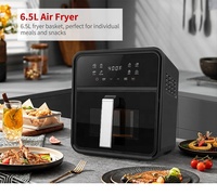Friteuse à air électrique intelligente portable neuve pour la maison, petite capacité de 6,5 L, pour la cuisine et le bureau