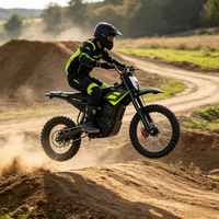 Moto tout-terrain électrique KAMAS 4500W avec moteur sans balais, batterie au lithium 60V 24Ah, vitesse maximale 72 km/h, pour adultes et jeunes