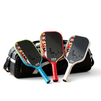 Raquette de pickleball hybride de 5e génération, conçue sur mesure, approuvée USAPA, légère, pour l'entraînement, vente en gros