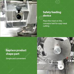 Small <b>Scale</b> Veggie Burger Cook Grill Form Molding Commercial Jamaican Burger Patty Machine to Make Patty - Product Image 4
