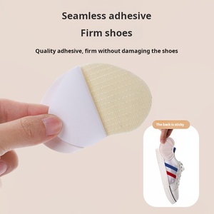 Coussin <span class=keywords><strong>de</strong></span> talon en mousse à mémoire <span class=keywords><strong>de</strong></span> <span class=keywords><strong>forme</strong></span> en <span class=keywords><strong>forme</strong></span> <span class=keywords><strong>de</strong></span> coque avec poignée <span class=keywords><strong>de</strong></span> talon en éponge anti-dérapant anti-frottement anti-ampoules pour chaussures - Product Image 3