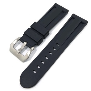 20 22mm 24mm 26mm <span class=keywords><strong>correa</strong></span> de reloj gris Digital <span class=keywords><strong>correa</strong></span> de goma de silicona resistente al agua bucles para <span class=keywords><strong>Panerai</strong></span> Luminor PAM <span class=keywords><strong>correa</strong></span> de repuesto - Product Image 3