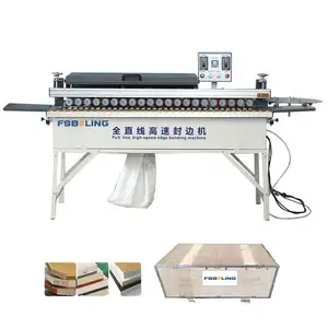 Fsboling Full Automatic Edge Bander Furniture Machinery Woodworking Edge Banding Machine Motor Provided Top Edge Gluing Machine