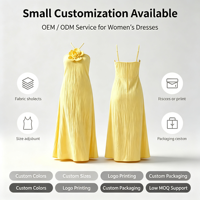 Robe longue maxi pour femme à fleurs 3D, dos nu, sans manches, texture froissée, bretelles réglables, pour soirée, plage, décontractée, robe d'été pour femme