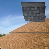 Neue Moderne Hitzebeständige Dachziegel Solar-Schindeln Amerikanische Bitumenschindeln für Villen