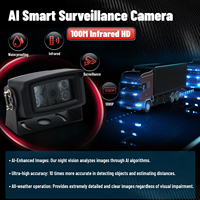 Kamera Laser untuk truk, jarak jauh 150m 1080P 2025 OEM otomotif kamera RC920 untuk truk, truk tahan air IP69, bersertifikat CE