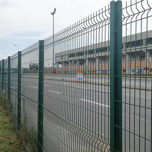 Hot bán 3D tam giác uốn Bảng điều chỉnh hàng rào sắt Hàn dây lưới vườn hàng rào 3V gấp dây lưới hàng rào - Product Image 1