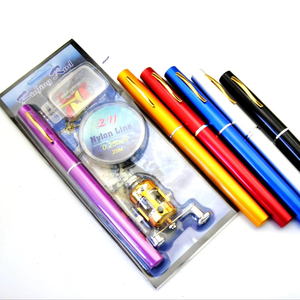 1m Mini Portable <strong>Fishing</strong> <strong>Rod</strong> Set Full <strong>Pen</strong> <strong>Fishing</strong> <strong>Rod</strong> <strong>Kit</strong> 7 Color <strong>Pen</strong>-Shape Fiberglass Telescopic Ice <strong>Fishing</strong> <strong>Rod</strong> - Product Image 3