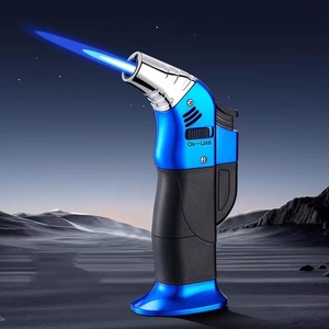 Isqueiro portátil da tocha do metal com a chama recarregável do jato para charutos BBQ & soldadura Design moderno para presentes do negócio - Product Image 1