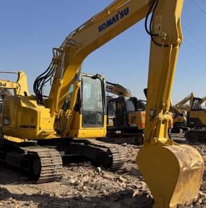 Excavadora Komatsu PC138 120 110 Usada en Japón, de Buen Rendimiento, 14 Toneladas, de Segunda Mano, Motor Principal con Precio Bajo, EPA CE - Product Image 2