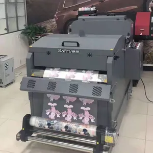 Nueva solución para la impresión de película de PET, máquina todo en uno, camiseta, impresora de película de transferencia de calor Offset personalizada