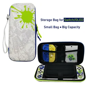 Estuche Protector de Transporte Estilo <span class=keywords><strong>Splatoon</strong></span> para Nintendo Switch, Funda Protectora para Consola Nintendo Switch OLED, Accesorios para Juegos - Product Image 3