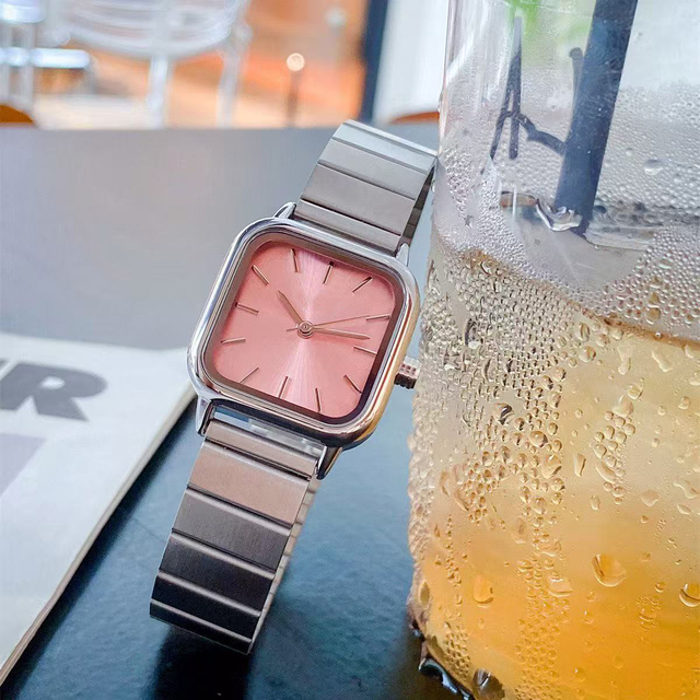 Elegant Quartz Hands, Minimalist Women's Luxury Watch, Stainless Steel Waterproof Quartz Watch, Wristwatch