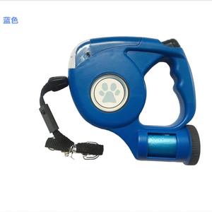 Laisse rétractable automatique pour chien avec lumière LED rouge, en ABS, pour l'entraînement et la promenade des chiens - Product Image 3