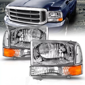 Conjunto de faros compatibles con <span class=keywords><strong>FD</strong></span> F250 F350 PICKUP /Ford Bronco 1999-2004 Faro halógeno, lado <span class=keywords><strong>L</strong></span> + R - Product Image 3