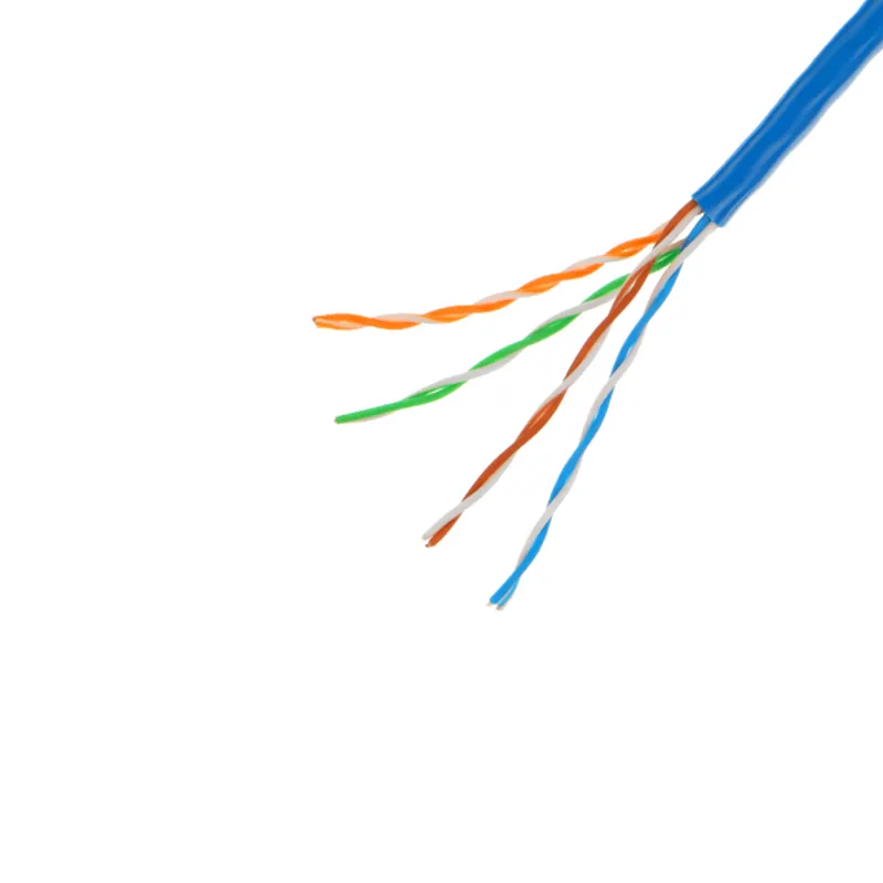 OEM كابل اتصال داخلي 24Awg 4 زوج CCA UTP Cat5E كابل شبكة CAT5