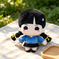 Peluche personnalisée, style traditionnel chinois, personnage féminin, jouet en peluche doux, certifié CE/UKCA, peluches personnalisables