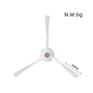 Cepillo giratorio blanco lavable y reutilizable apto para <span class=keywords><strong>Ecovacs</strong></span> T10 X1 T5 N5 <span class=keywords><strong>N8</strong></span> <span class=keywords><strong>T8</strong></span> T9 Series DX33/ DX55/ DX65/ DX93/ DV33/ DV37 piezas - Product Image 5