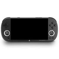 Console de jeu portable rétro de 4,96 pouces, système d'exploitation Linux open source, lecteur de jeux d'arcade portable avec batterie de 5000 mAh