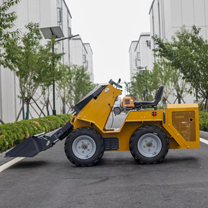 Vielseitiger Kompakter 17KW Diesel-Multifunktions-Radlader Kompaktlader Mini-<span class=keywords><strong>Dumper</strong></span> 0,12m Schaufelkapazität für Betonarbeiten in der Stadt - Product Image 4