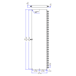 ตัวแบ่งกำลัง <span class=keywords><strong>RF</strong></span> 32 ทาง XINQY 30W 800-2700 MHz XQY-PS32 ตัวแยกและรวมสัญญาณสำหรับระบบ WiFi - Product Image 4