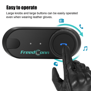 <span class=keywords><strong>Freedconn</strong></span> T-COM VB HIFI <span class=keywords><strong>Bluetooth</strong></span> Mũ bảo hiểm Talkie - 2 tay đua, 800 mét thông tin liên lạc, IPX6 không thấm nước, chia sẻ âm nhạc - Product Image 5