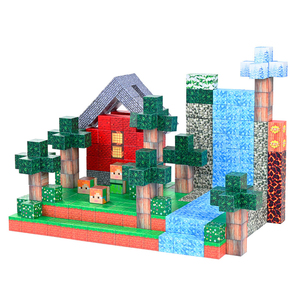 Magplayer Từ Cubes Đồ Chơi Cho Trẻ Em Học Tập Mạnh Mẽ Nam Châm Xây Dựng Thiết Lập Giáo Dục Xây Dựng Từ Tính Khối - Product Image 5