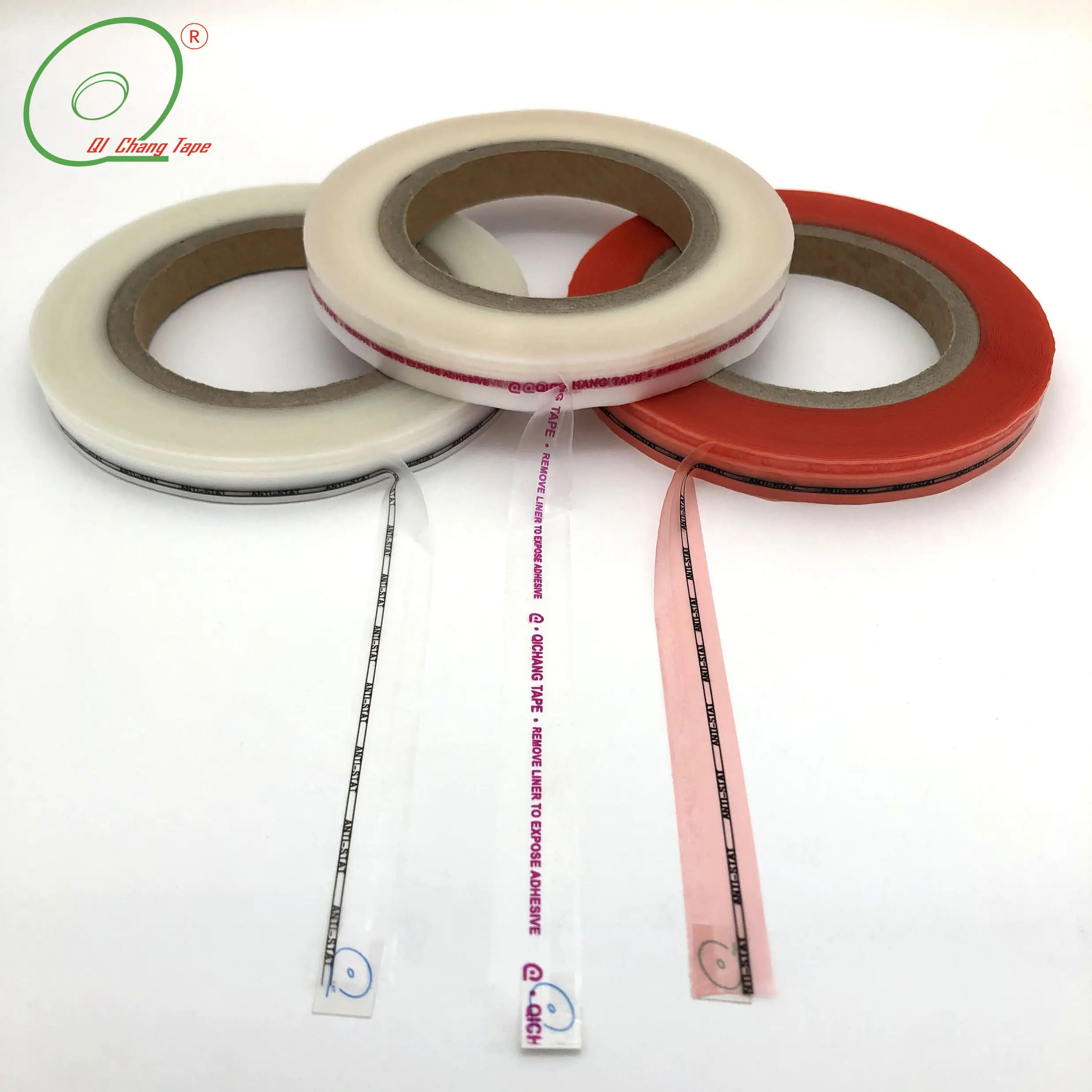 14Mm/4/6 PE Liner Resealable Tapes Với In Chống Tĩnh Điện Cho Túi PP Và PVC