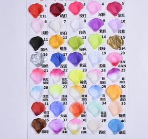 Pétales de roses artificielles en soie, pièces, fausses fleurs, pour un mariage, pour décorer un cadeau - Product Image 3