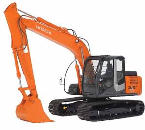 Excavatrice sur chenilles hydraulique Hitachi ZX120 d'occasion, 12 tonnes, modèle Hitachi ZAXIS série 120, d'origine japonaise - Product Image 1