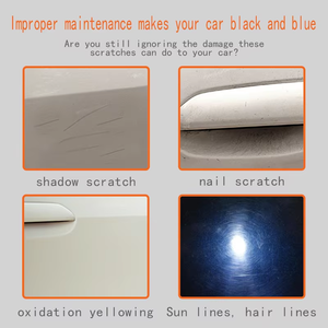 Cire d'élimination des rayures de voiture RAINJOIN Professional 120ml avec effacement des imperfections et restauration de la brillance - Product Image 5