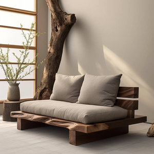 AJJ-Q164 High-End-Möbel benutzer definierte Fabrik Wohnung Luxus Haus Unterkunft Feriendorf Wohnzimmer Sofa - Product Image 1