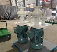 Pompe en fluoroplastique semi-submersible, série HYF, appareil de transformation chimique