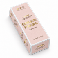 Boîte d'emballage en papier écologique avec laminage brillant, impression personnalisée, matériaux recyclés, finition UV sélective, carton pliable, carton premium