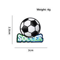 Épingles personnalisées en métal, logo de football, tournoi 2026, alliage de zinc, badge de football en émail pour les fans, souvenirs, broche