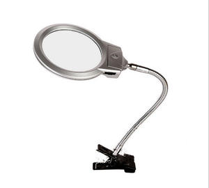 <strong>Table</strong> <strong>Top</strong> <strong>Magnifier</strong> With Light,Desk Lamp Lighted Magnifying Glass With Led Light Clamp - Product Image 4