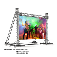 P3.91 500*1000MM système complet scène Concert géant LED écran panneau location intérieur LED affichage mur