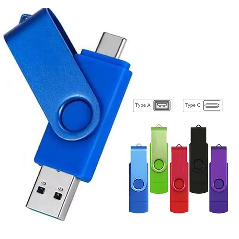Type-C USB 스틱 2.0 3.0 USB-C 펜드라이브 2GB 4GB 8GB 16GB 32GB 64GB 128GB OTG USB 플래시 드라이브 유형 C