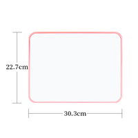Tableau blanc effaçable à sec double face multicolore en gros pour l'éducation des enfants