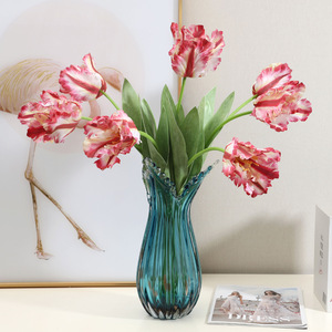 Fleur artificielle en forme de tulipe pour la décoration intérieure, ornement de salon, accessoires de mariage, vente en gros par le fabricant - Product Image 2