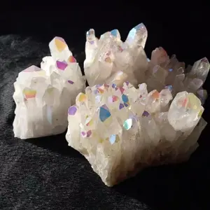 Wholesale Products Natural Stone Crystal Crafts Crystals Healing Stones Aura Clear Quartz Cluster For Home Decor