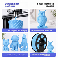 요수 하이퍼 스피드 PETG 3D 프린터 필라멘트 1.75mm, 부드러운 압출 깔끔한 와인딩 생분해성 1kg 스풀