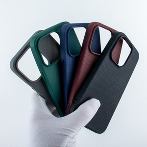 Chính Thức Chất Lượng Tốt Dệt Twill Vải Da Lộn Từ Trường Hợp Điện Thoại Cho Iphone 15 16 Pro Max Cộng Với Loạt - Product Image 2